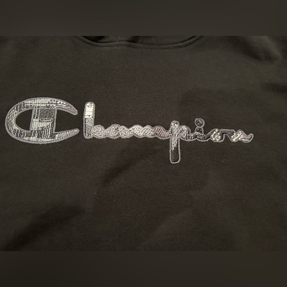 Champion Boys Sweatshirt, Black, Boys Size XL - Picture 2 of 4